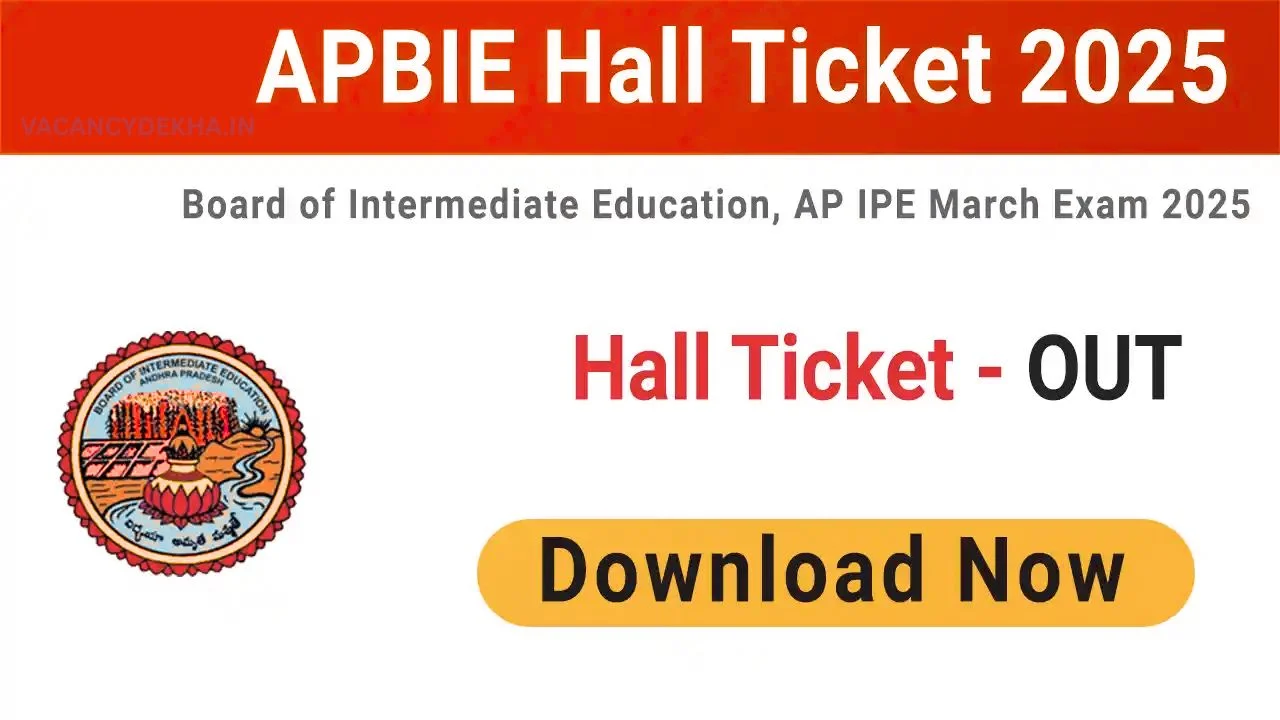 APCOB Hall Ticket 2025 Download