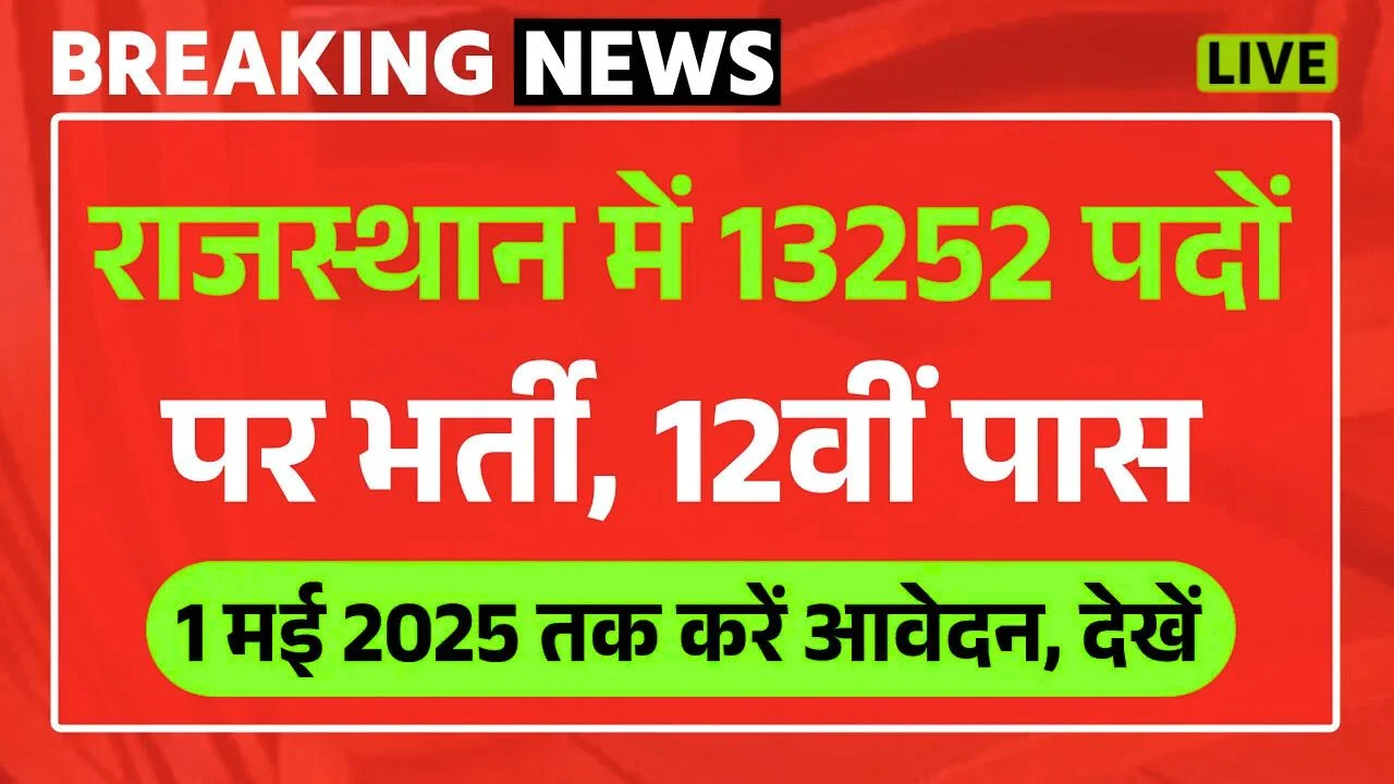 Rajasthan NHM Bharti 2025