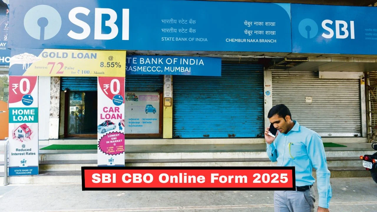 SBI CBO Online Form 2025
